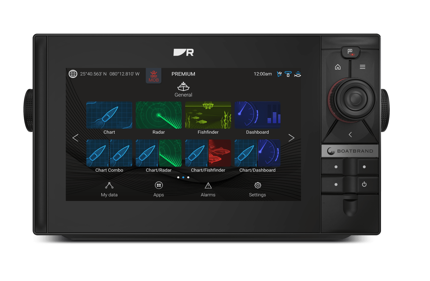 Raymarine AXIOM2 9 Pro-RVM, m/ RV, 1KW ekkolodd og LHkart