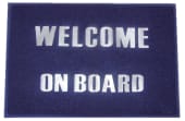Matte "Welcome On Board" 40x60cm