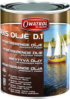 Owatrol Dekksolje D1 Silkematt 1 liter