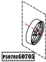 Haswing 30 Rotor-shaft holder