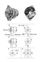 Dynamo 28V 55A MG130X