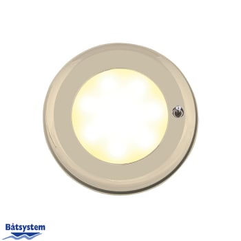 Båtsystem Downlight Nova II LED Gull m/Bryter 2W 12/24V