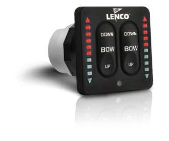 Lenco Flybridgekit m/Indikator for nye Tactilepanel 9m kabel