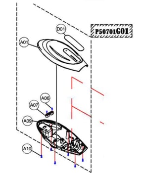 Haswing 30 Control-casing