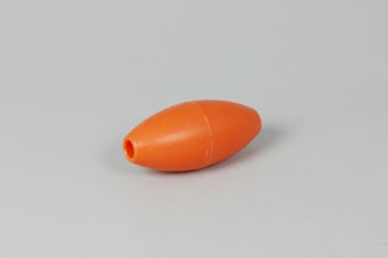 Eggflottør Orange Hardplast 52x114mm 60gram oppdrift