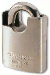 Masterlock Hengelås 50 mm syrefast med beskyttet bøyle