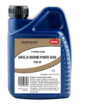 Multimarine Girolje Marine Power Gear synt 75W90 1 liter