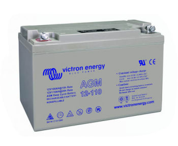 Victron Deep Cycle AGM Batteri 110AH