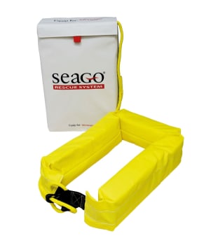 Seago Rescue Sling kastebøye hvit 30m line