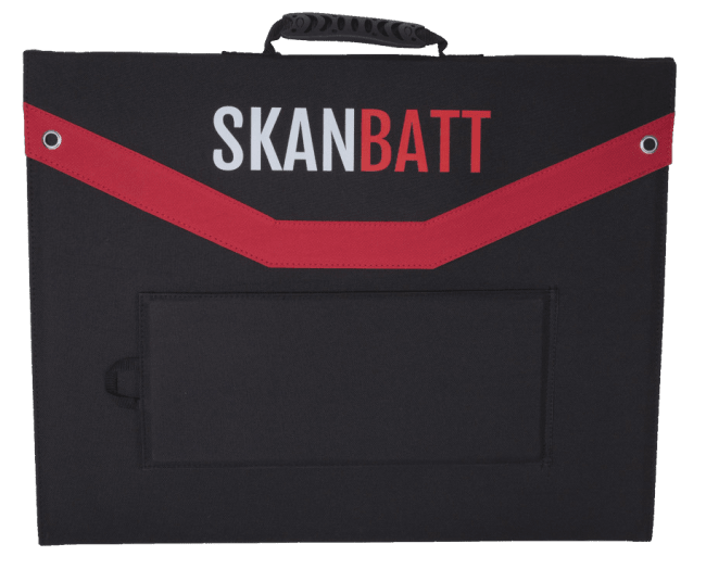 Skanbatt Solcellepanel 180W Sammenleggbart