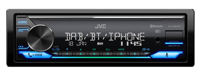 JVC DAB+ Stereo KD-X482DBT