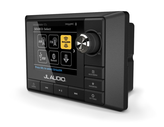 JL AUDIO Hovedenhet MM100S-BE AM/FM, BT, USB