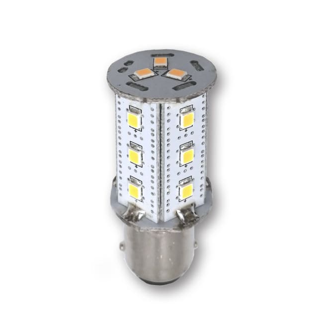 Megaled Lyspære BA15D Navigasjon 18LED 3,2W 12/24V