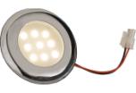 Båtsystem Downlight Nova LED Hvit m/Bryter