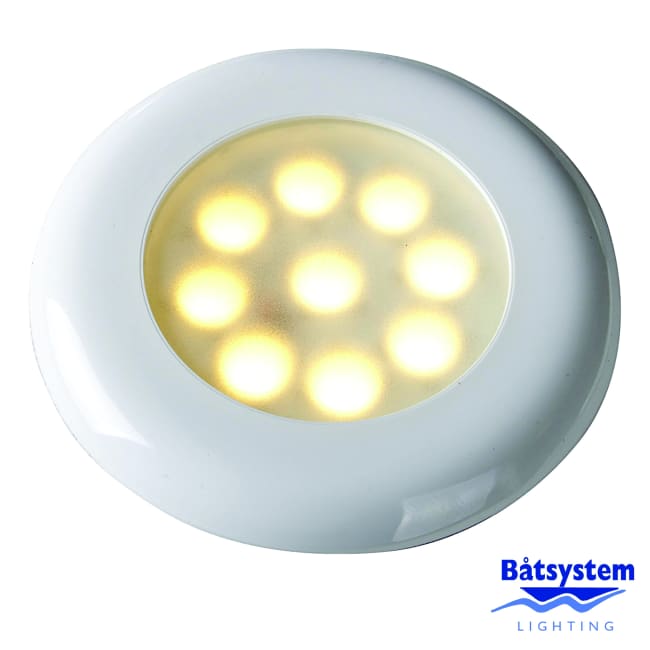 Båtsystem Downlight Nova Lins LED Hvit