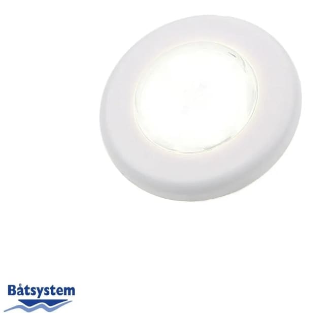 Båtsystem Downlight Gleam 46 LED Hvit Utenpåliggende 12V