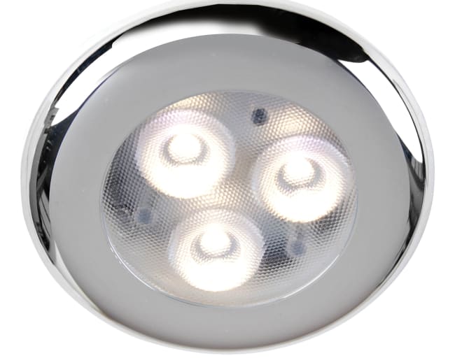 Båtsystem Downlight Nova Power LED Krom 50gr