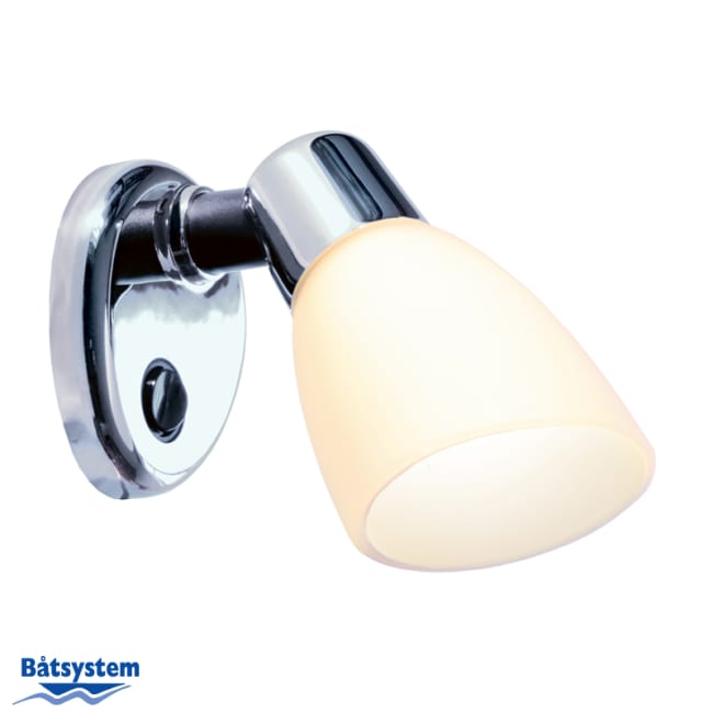 Båtsystem Leselys Opal II LED Krom