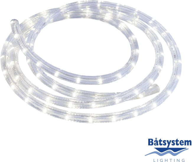 Båtsystem Stringlight LED Hvit 1m 12V Vanntett