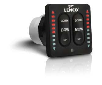 Lenco Flybridgekit m/Indikator for nye Tactilepanel 6m kabel