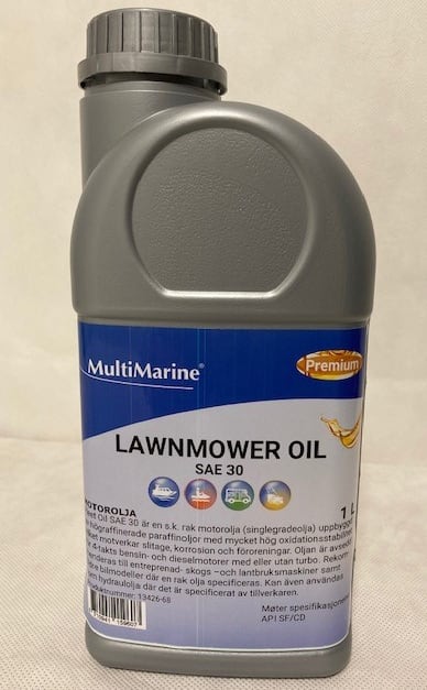 Multimarine Lawnmower Oil SAE 30 1 liter