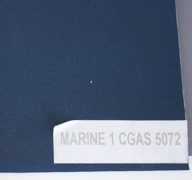 Imitert Skinn Marineblå Marine 1 CGAS 5072 135cm bred