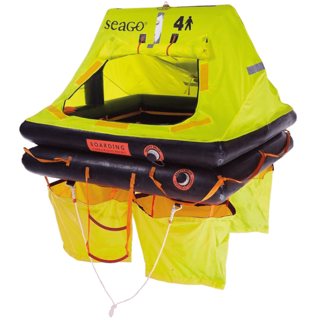 Seago Sea Cruiser ISO 9650-2 for 4 personer (Bag)