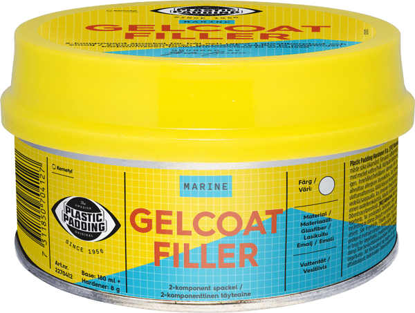 Plastic Padding Gelcoat Filler 180ml