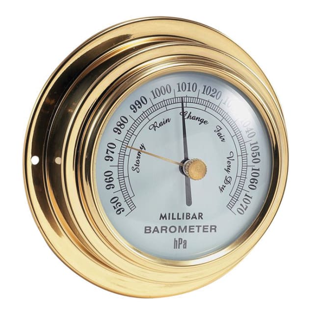 Barometer Messing 95mm