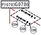 Haswing 55 Motor screws