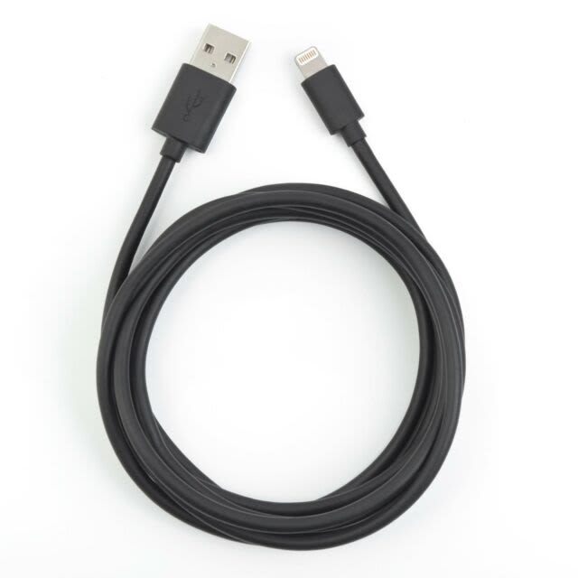 Rokk USB til Lightning Ladekabel 2m