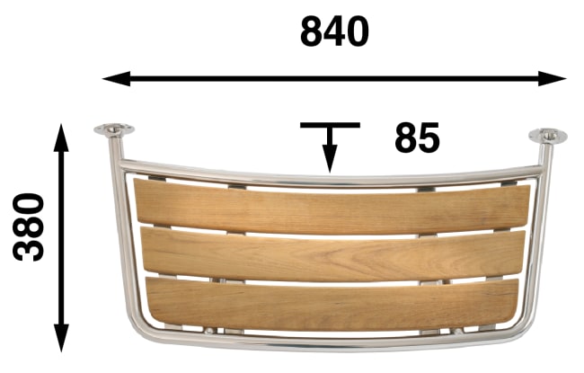 Båtsystem Badeplattform Seilbåt PT8035