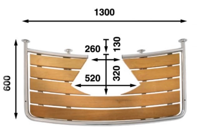 Båtsystem Badeplattform Seilbåt PR1306030