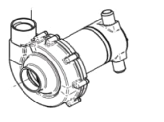 Toalettpumpe 12V til 6001-70/-72