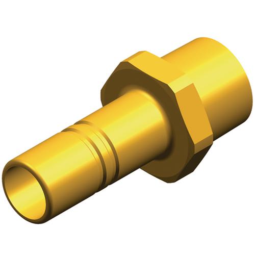 Whale Quick Connect 15mm messingnippel 1/2" NPT-gjenger han