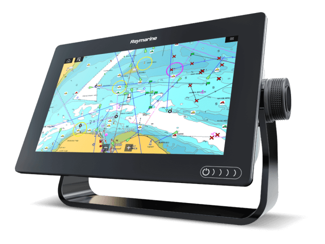 Raymarine Axiom 7" DV MFD DownVison, Chirp 600W digital