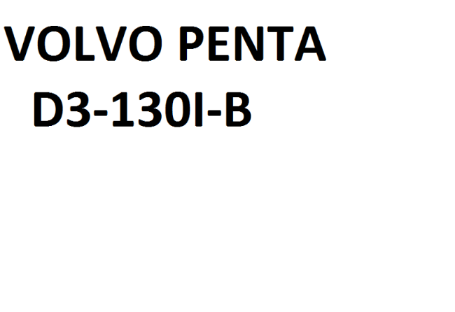 Volvo Penta D3-130I-B