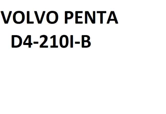 Volvo Penta D4-210I-B