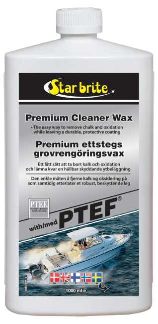 Star Brite Premium Cleaner Wax with PTEF