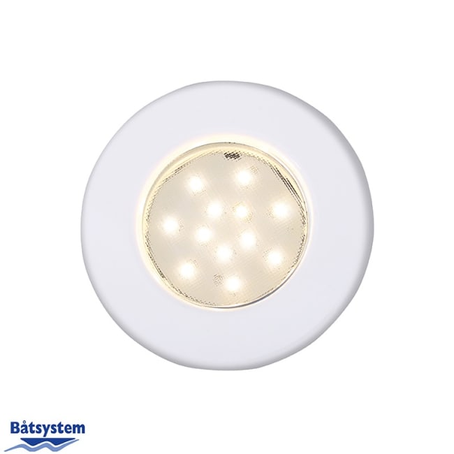 Båtsystem Downlight Pinto LED Hvit