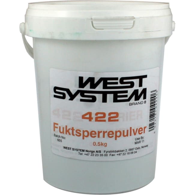 West 422 Fuktsperrepulver 500 gram