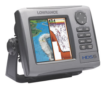 Lowrance Hds-5 5'' Kartplotter/Ekkolodd M/Intern Antenne