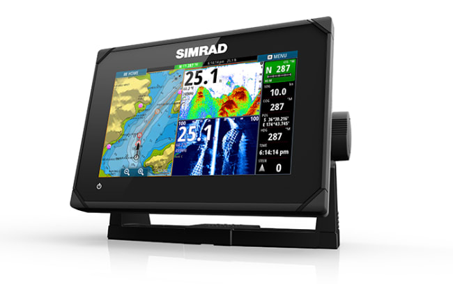 Simrad GO7 XSE, 7" Kartplotter/lodd