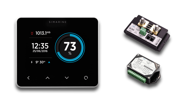 Simarine Pico Standard Batterimonitor Sort