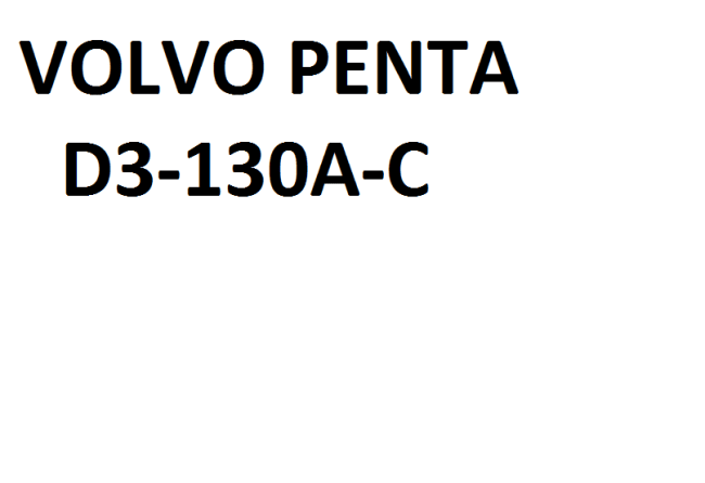 Volvo Penta D3-130A-C