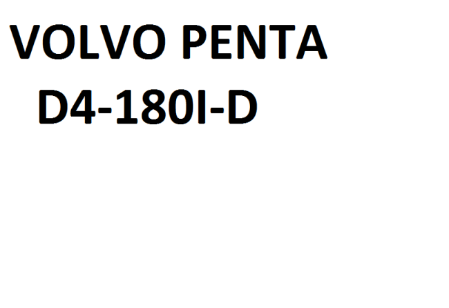 Volvo Penta D4-180I-D