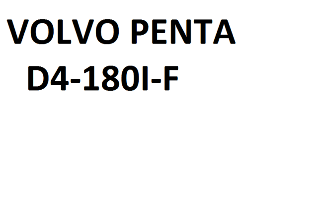 Volvo Penta D4-180I-F