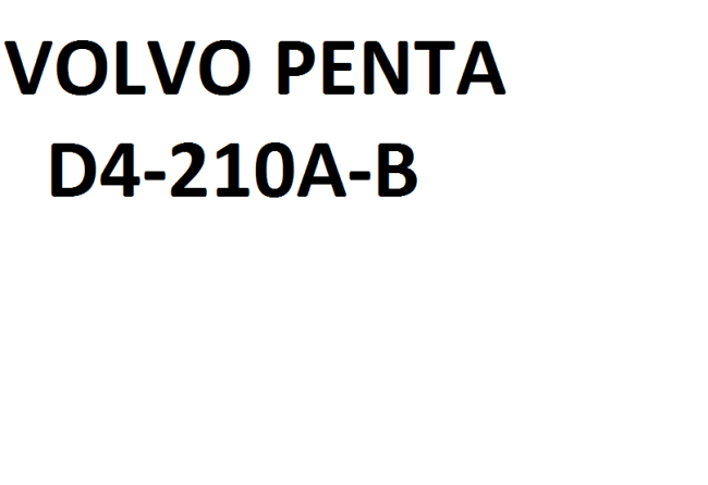 Volvo Penta D4-210A-B