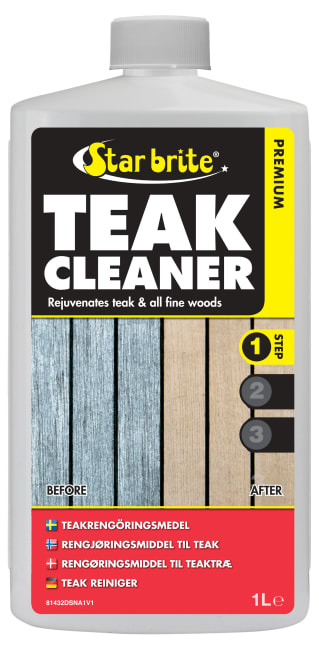 Star Brite Premium Teak Cleaner - STEP 1