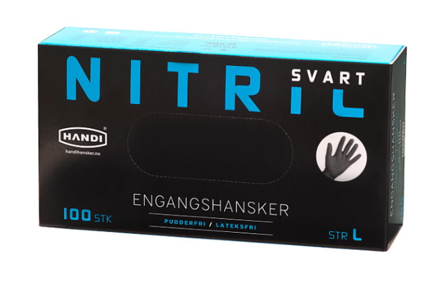 Handi Nitril Engangshansker 100stk